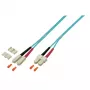 Fiiberoptiline kaabel EFB Elektronik O0318.2 2 m SC türkiissinine