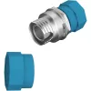 Fiiberoptiline adapter EFB Elektronik 53344.3 FC/PC Sinine Metallik