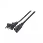 Toitekaabel EFB Elektronik EK496.1,8 Must 1.8m