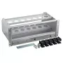 Subrack EFB Elektronik 53711.1 — alumiiniumist/termoplastist korpus, 483×295×178 mm, hall