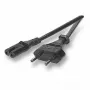 Toitekaabel EFB Elektronik EK502.2 Must 2 m C7 ühendus