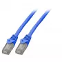Networking kaabel EFB Elektronik K8104BL.7,5 RJ-45 Cat6 7.5m Sinine