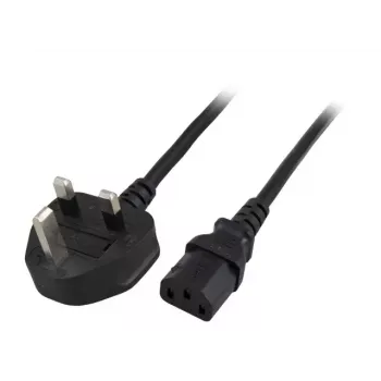 Toitejuhe EFB Elektronik EK484.2 Must 2 m