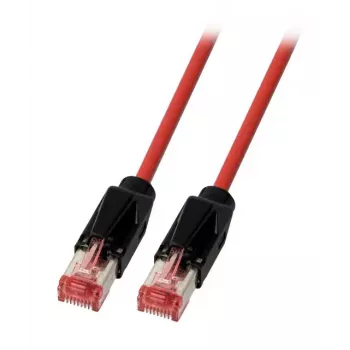 Networking kaabel EFB Elektronik K8048PUI2 RJ-45 Cat6a 2 m Must Punane