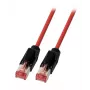 Võrgukaabel EFB Elektronik K8048PUI3 RJ-45 Cat6a 3m Must Punane