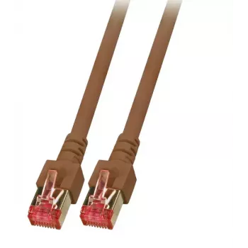 Networking kaabel EFB Elektronik K5517.0,5 RJ-45 Cat6 0.5m Pruun