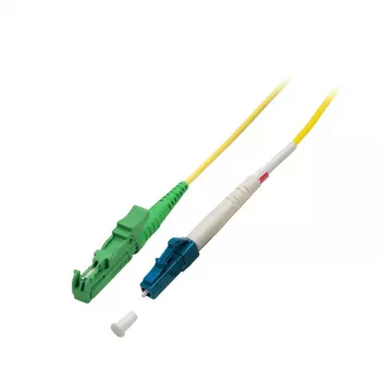 Fiiberoptiline kaabel EFB Elektronik O1420.2, OS2 ühemoodiline, 2 m, E-2000 (LSH) kuni LC, I-V(ZN) H, kollane