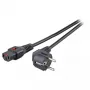 Toitekaabel EFB Elektronik EK600SW.2 Must 2 m