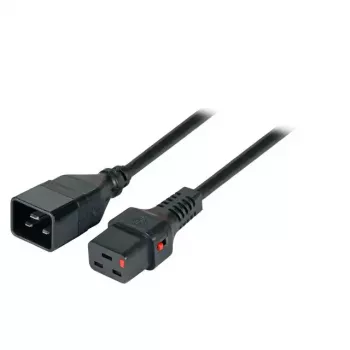 Toitekaabel EFB Elektronik EK607SW.1 Must 1 m