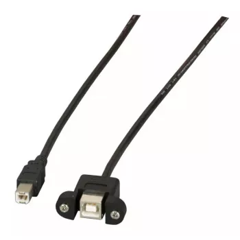 USB-kaabel EFB Elektronik K5293SW.0,5V2 0,5m USB 2.0 Must