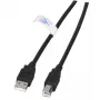 USB-kaabel EFB Elektronik K5203.1,8 1.8m USB A USB B Must