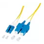 Fiiberoptiline kaabel EFB Elektronik O0360.2-1.2 2 m 2x LC 2x SC Kollane