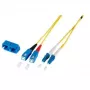 Fiiberoptiline kaabel EFB Elektronik O0360.35 35 m LC SC Kollane