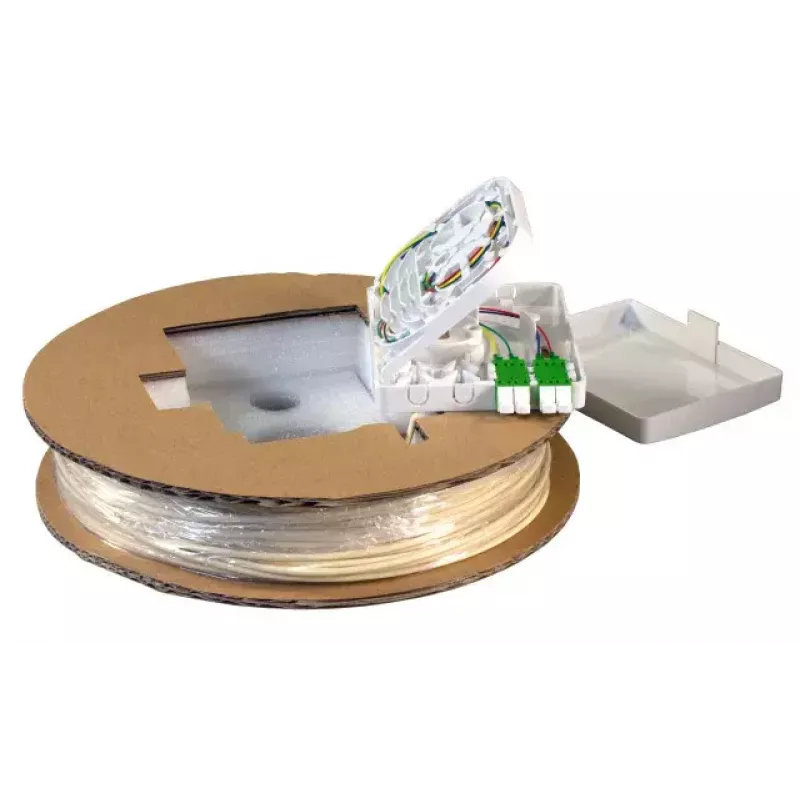 EFB Elektronik 53670.40 InfiniBand fiiberoptiline kaabel 40 m LC Valge