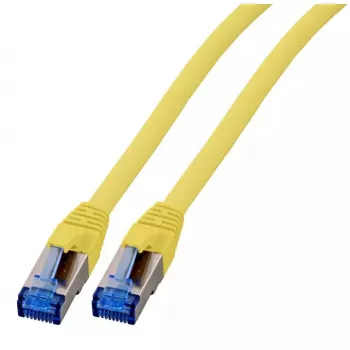 Võrgukaabel EFB Elektronik K5525FGE.1,5 RJ-45 Cat6a 1.5 m kollane
