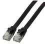 Võrgukaabel EFB Elektronik K5547SW.0,25 RJ-45 Cat6a 0.25 m Must