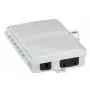 Fiiberoptiline välisseinale paigaldatav jaotuskarp EFB Elektronik FTTH, 2x SC simplex või LC duplex, IP65