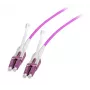 Fiiberoptiline kaabel EFB Elektronik DJP-LCLCOM4-UNI-5 5 m LC Violetne