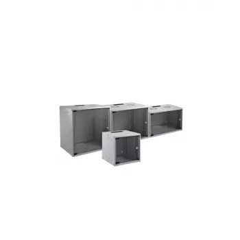Seinale paigaldatav rack-kapp EFB Elektronik WGB-1909GR.60 — 9U maht, max koormus 80 kg, hall