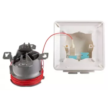 Pistikupesa EFB Elektronik FTTH-OUTLET-SC-OM3 valge