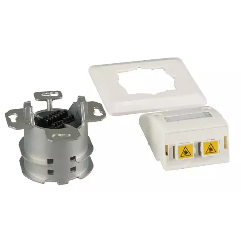 Pistikupesa EFB Elektronik FTTH-OUTLET-SC-OM3 valge