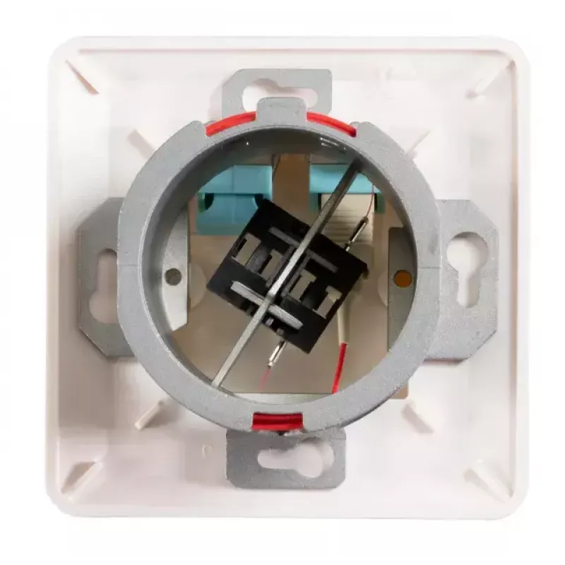 Pistikupesa EFB Elektronik FTTH-OUTLET-SC-OM3 valge