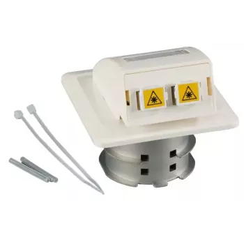 Pistikupesa EFB Elektronik FTTH-OUTLET-SC-OM3 valge