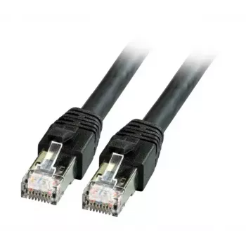 Võrgukaabel EFB Elektronik RJ45 Paigalduskaabel Cat8.1 7.5m Must