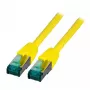 Võrgukaabel EFB Elektronik MK6001.25Y RJ-45 Cat6a 25 m Kollane