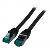 Võrgukaabel EFB Elektronik MK6001.50B RJ-45 Cat6a 50m Must
