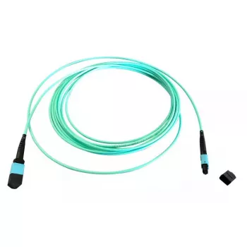 Fiiberoptiline MTP-kaabel EFB Elektronik MTPF12MTPFOM3-7,5-A — 7.5 m, OM3, MTP–MTP, 50 µm, Aqua