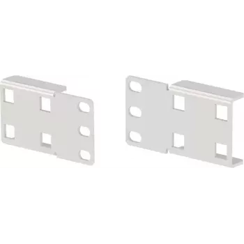Rack mounting kit EFB Elektronik PRO-PDU01.TS, metal housing, valge, 19 tolli (48,3 cm), 2 tk