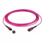 Fiiberoptiline kaabel EFB Elektronik MTPF72MTPFOM4-15-A 15 m OM4 MTP–MTP violetne