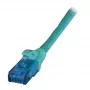 Võrgukaabel EFB Elektronik K8109GN.0 0.5 m Cat6a U/UTP RJ-45 roheline