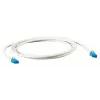 Networking kaabel Cat6a U/UTP, EFB Elektronik K8109WS.0, 0.5 m, RJ-45 to RJ-45, gold-plated contacts, Valge