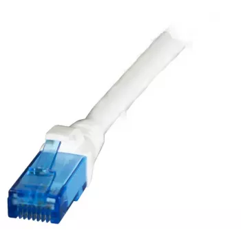 Võrgukaabel EFB Elektronik K8109WS.3 Cat6a U/UTP 3 m, RJ-45 kuni RJ-45, kullatud kontaktid, valge