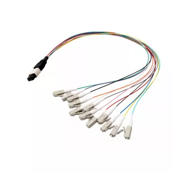 Fiiberoptiline kaabel EFB Elektronik MTPM12LCOM4-0,4 0,4 m MTP kuni 12×LC OM4 violetne