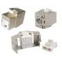 Keystone-moodul EFB Elektronik E-20093, lame konstruktsioon, hõbedane, RJ-45 pistik