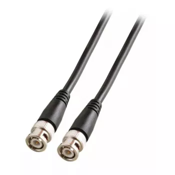 Koaksiaalkaabel EFB Elektronik K8360.3V2 RG-59, 3 m, BNC–BNC, must