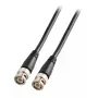 Koaksiaalkaabel EFB Elektronik K8360.3V2 RG-59, 3 m, BNC–BNC, must