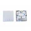 Võrgujaotuskarp EFB Elektronik FTTH-BOX-IN-6, plastkorpus, 80×80×28 mm, valge