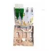 Võrgujaotuskarp EFB Elektronik FTTH-BOX-IN-6, plastkorpus, 80×80×28 mm, valge