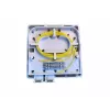 Võrgujaotuskarp EFB Elektronik FTTH-BOX-IN-6, plastkorpus, 80×80×28 mm, valge