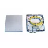 Võrgujaotuskarp EFB Elektronik FTTH-BOX-IN-6, plastkorpus, 80×80×28 mm, valge