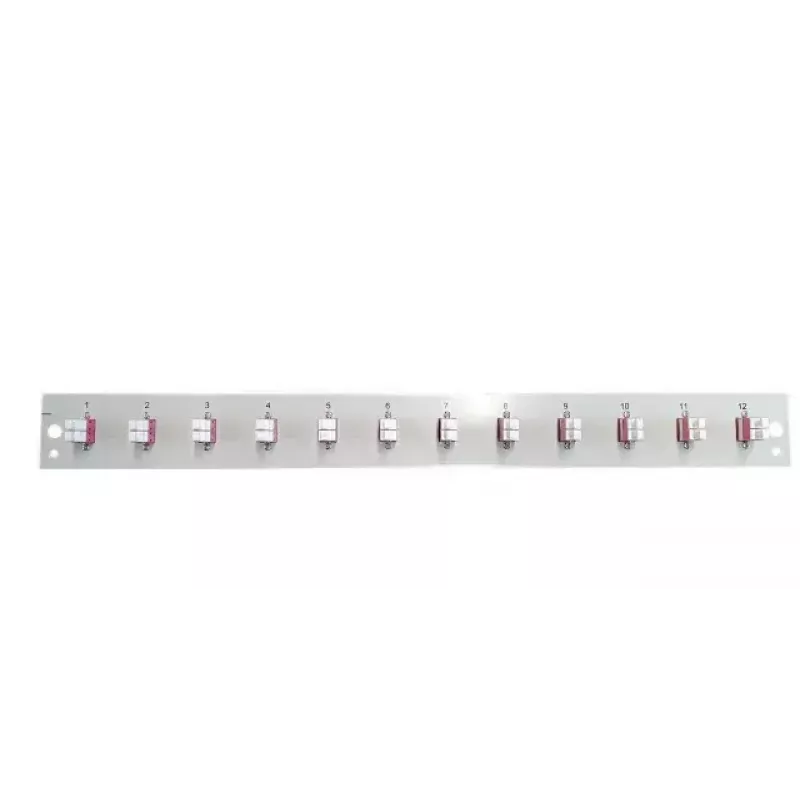 Patch-paneeli lisaseade EFB Elektronik SB-FP-12SC-S-OM4, 1U rack-paigaldus, 12 SC OM4, 432×13×43.5 mm, hall