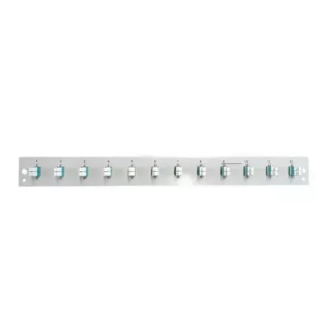 Patch-paneeli lisaseade EFB Elektronik SB-FP-12SC-S-OM4, 1U rack-paigaldus, 12 SC OM4, 432×13×43.5 mm, hall