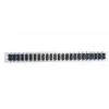 Patch panel accessory EFB Elektronik SB-FP-24SC-D-V-OM4 — 1U rack mount, 432×13×43.5 mm, hall