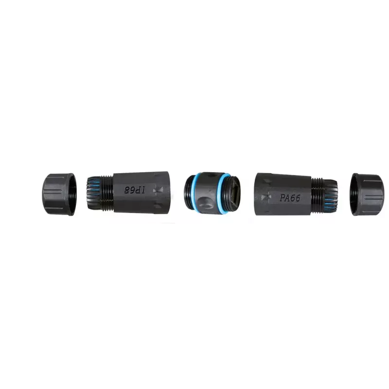 RJ45 Cat.6 IP68 adapter EFB Elektronik mudel IP68DFKRJ45WP — veekindel Etherneti konnektor