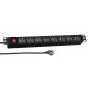 Pikendusjuhe EFB Elektronik EK631USB.1 3 m Siseruumidesse Must