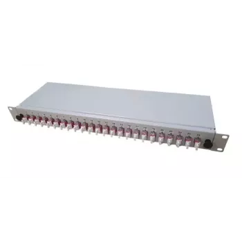 Splice tray EFB Elektronik B65901.12OM4, 12‑splice capacity, hall, indoor, 482×170×44 mm